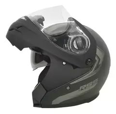 Casco Hawk Rs5 Rebatible Vector Negro Mate