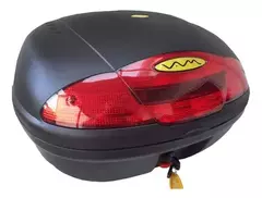 Baul 2 Cascos Plastica Vc 45 Litros Desmontable