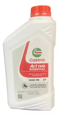 Aceite Castrol Go 2t Lubricante Mineral 1 L