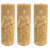 Kit 3 Mini Velas de Sagrado Coração de Jesus - II