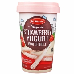 Biscoito Wafer Roll Strawberry Yogurt Majorico 120G