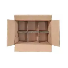 Kit 20 Caixas de Papelão Transporte de Bebida 6 Garrafas Klabin - comprar online