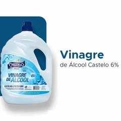 Vinagre de Álcool Acidez 6% Castelo 5 Litros - comprar online