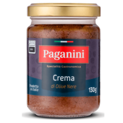 Antepasto Italiano Bruschetta Azeitona Preta Paganini 170g