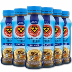 Kit 6 Cappuccino Zero Lactose 3 Corações Balance 260ml