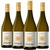 Kit 4 Vinho Branco Santa Carolina Estelar57 Chardonnay 750ml