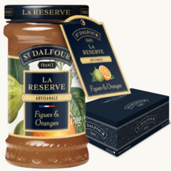 Kit 12 Geleia de Figo e Laranja St Dalfour La Reserve 170g - loja online