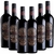 Kit 6 Vinho Tinto Italiano Stemmari Decorato Rosso 750ml