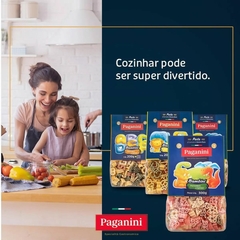 Macarrão Italiano Dinossauro Bambini Tricolore Paganini 300g na internet