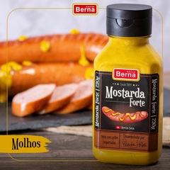 Mostarda Forte Berna Feita Com Grãos Importados Bisnaga 230g - comprar online