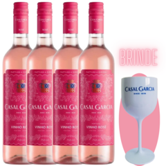 Kit 4 Vinho Rosé Português Casal Garcia Rosé 750ml