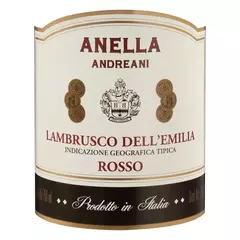 Vinho Frisante Tinto Suave Anella Andreani Lambrusco 750ml - comprar online