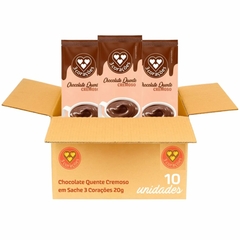 Chocolate Quente Cremoso 3 Corações 10 Sachês 20g Cada
