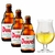 Kit 3 Cerveja Belga Duvel Strong Golden Ale 330ml + Copo