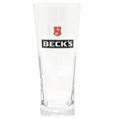 Copo de Vidro Beck's Base Quadrada 300ml - comprar online
