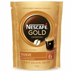 Café Solúvel Gold Espresso Intensidade 6 Nescafé Sache 40g - comprar online