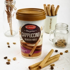 Biscoito de Wafer Roll Cappuccino Majorico 120G - comprar online