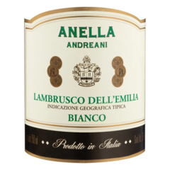 Vinho Italiano Frisante Branco Suave Anella Lambrusco 750ml na internet