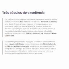 Kit 4 Vinho Tinto Barton&Guestier Appellations Emilion 750ml - loja online