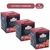 Kit 3 Chá Preto Inglês Ahmad Tea London Raspberry Indulgence