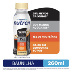 Pack 6 Nutren Protein 15g de proteínas Baunilha 260ml - comprar online