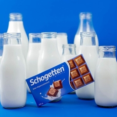 Chocolate Alemão Ao Leite Integral Cremoso Schogetten 100g na internet