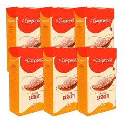 Kit 6 Arroz Italiano Basmati La Cumparsita 500g