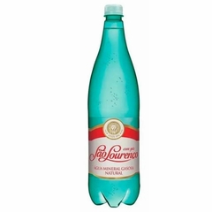 Pack 6 Água Mineral São Lourenço Com Gás Garrafa Pet 1260ml - comprar online