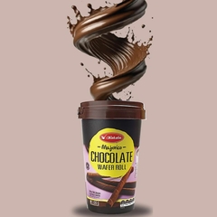 Biscoito Wafer Roll Chocolate Wafer Roll Majorico 120g - comprar online
