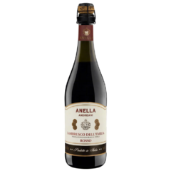 Vinho Frisante Tinto Suave Anella Andreani Lambrusco 750ml