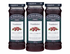 Kit 3 Geleia de Framboesa sem Açúcar St. Dalfour 284g