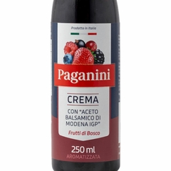 Creme Aceto Balsâmico Italiano Frutas Bosque Paganini 250ml - comprar online
