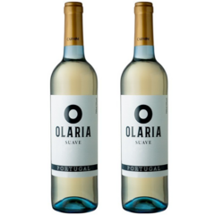 Kit 2 Vinho Banco Português Olaria Regional Alentejano 750ml