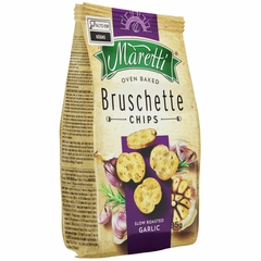 Snack Brusquetta de Trigo à Base de Alho Tostado Maretti 85g - comprar online