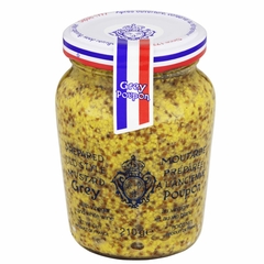 Mostarda em Grãos com Vinho Branco Grey Poupon Vidro 210g