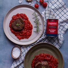 Kit 6 Tomate Italiano Pomodori Pelati Cubos Paganini 2,5 kg - XVINO