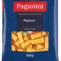 Macarrão Italiano Rigatoni sêmola de grano duro Paganini500g - comprar online