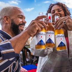 Pack 6 Cerveja Michelob Ultra Sem Glúten Long Neck 330ml - XVINO