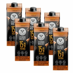 Kit 6 Cappuccino Pronto Doce de Leite Power Whey 250ML