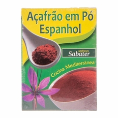 Tempero Açafrão Espanhol em Pó Sabater 0,75g