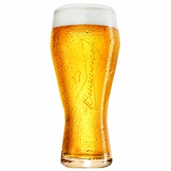 Kit com 2 Copos de Vidro Budweiser para cerveja 400ml - comprar online