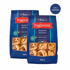 Kit 2 Macarrão Rustiche com Ovo Medaglia d'Oro Paganini 500g