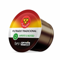 Cápsula de Café Tradicional Filtrado TRES 3 Corações 10Unid na internet