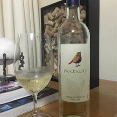 Kit 4 Vinho Verde Seco Português Pardalito DOC 750ml na internet