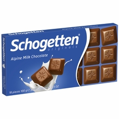 Chocolate Alemão Ao Leite Integral Cremoso Schogetten 100g