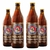 Kit 4 Cerveja Alemã Paulaner Weissibier Dunkel Garrafa 500ml