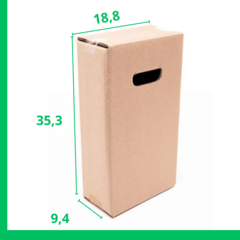 Caixas de Papelão Transporte de Bebida 2 Garrafas - comprar online