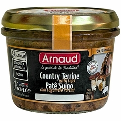 Patê de Fígado Suíno C/ Cogumelo Porcini Francês Arnaud 180g