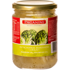 Coração de Alcachofra Italiano Marinado Paganini Vidro 240g