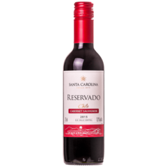 Kit 80 Unidades Vinho Santa Carolina Reservado Cabernet Sauvignon 375ml - comprar online